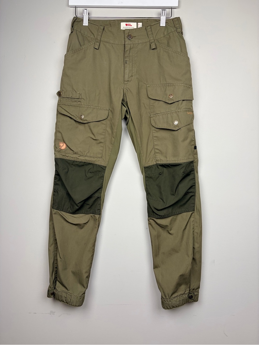 Fjallraven Vidda Pro Ventilated Pants Mens 27-28 G-1000 Olive Hiking 81160R